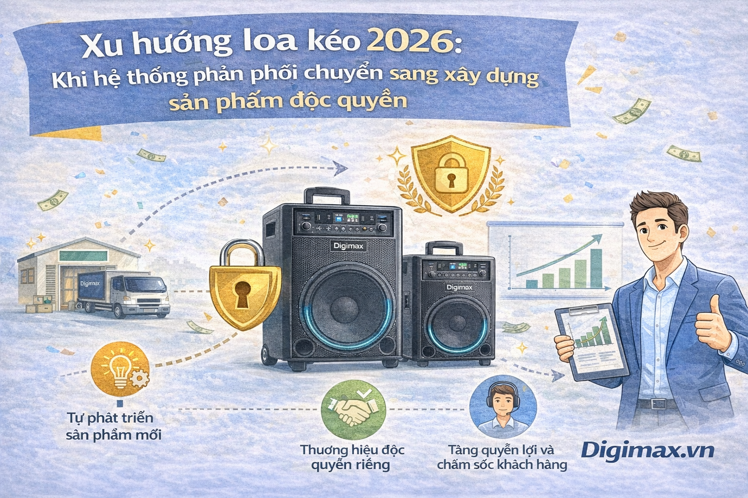 Xu hướng loa kéo 2026: Khi hệ thống phân phối chuyển sang xây dựng sản phẩm độc quyền