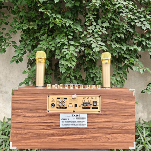 Loa xách tay Ontekco TX262 , 2 bass 16 kèm 2 micro không dây 5 Thiet ke chua co ten 15 1
