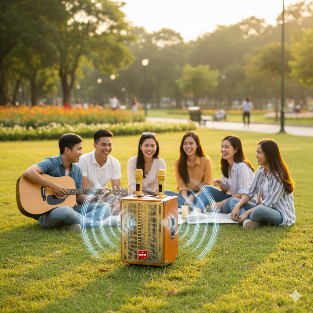 Top 3 loa karaoke di động Ontekco bass 20 bán chạy nhất – Lựa chọn hoàn hảo cho gia đình & dã ngoại 2 Hình ảnh Loa karaoke di động Ontekco 8002